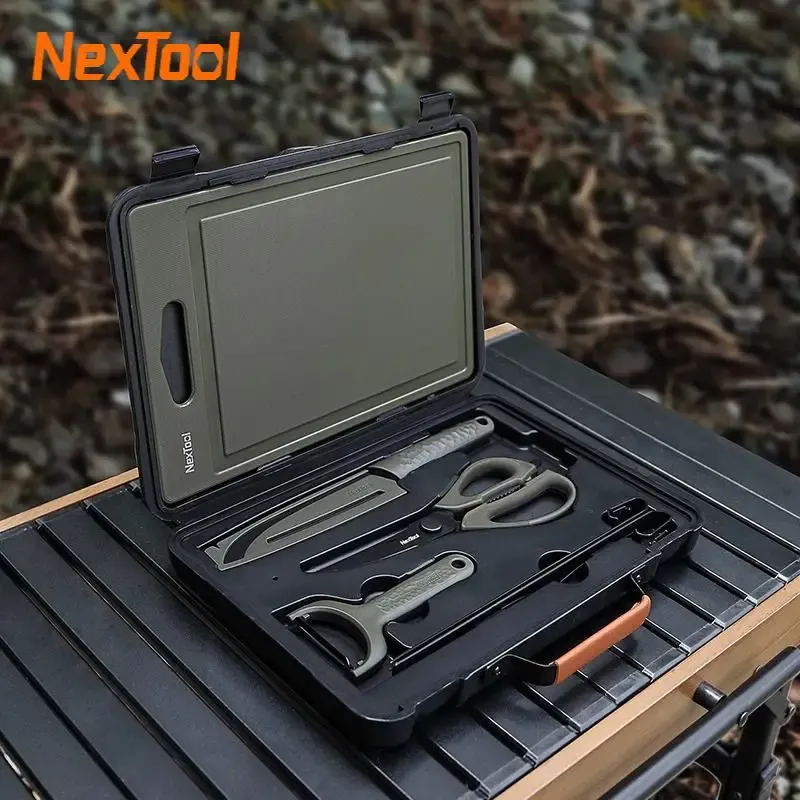 Nextool Barbecue Tools Set – 6-in-1 Compact BBQ Kit for Outdoor Camping & Picnics