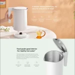 Xiaomi Electric Kettle 2 (1.7L MJDSH04YM) – Fast Boiling, BPA-Free, 4 Safety Protections - Image 3