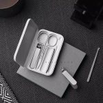 Xiaomi Mijia Portable Stainless Steel Nail Clippers 5-piece Set - Image 5