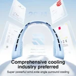 Rtako N03 Ice Ring Neck Hanging Fan (Blue) - Image 6