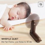 JISULIFE F8X Handheld Fan with 4800mAh Battery, Max 48 Hours Runtime Quiet Mini Fan - Image 4