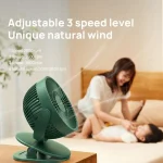 Jisulife FA18S Portable 3-in-1 Combo Clip-on Fan - Image 6