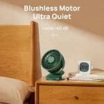 Jisulife FA18S Portable 3-in-1 Combo Clip-on Fan - Image 5