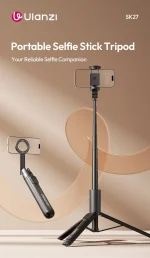 Ulanzi SK27 Tripod Selfie Stick with Clamp - Image 4