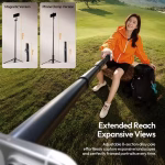 Ulanzi SK27 Tripod Selfie Stick with Clamp - Image 2