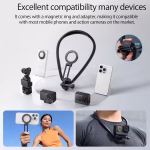 Ulanzi MG14 Neck Mount Magnetic for Phone Quick Release Adapter Base for iPhone GoPro Hero 13 Max DJI Osmo Action Accessories - Image 2