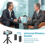Ulanzi J12 Wireless Lavalier Microphone Type-C Edition - Image 4