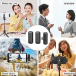 Ulanzi J12 Wireless Lavalier Microphone Type-C Edition - Image 3