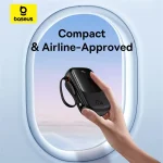 Baseus QPOW Pro+ 20000mAh 22.5W Power Bank with Built-in USB-C Cable – For iPhone 15 Pro Max & Type-C Devices