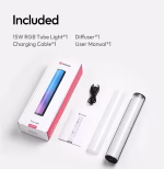Ulanzi B15RGB 15W Tube Handheld LED Light - Image 5