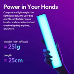 Ulanzi B15RGB 15W Tube Handheld LED Light - Image 4