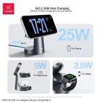 Xundd XDCH-132 Qi2.2 25W 3-in-1 Magnetic Wireless Charger - Image 7