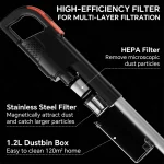 ENCHEN V3 Handheld High Power Vacuum Cleaner – Portable, High Suction Power for Home, Car, and Office Cleaning - Image 5