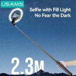 USAMS ZB323 10inch Live Stream Stand with Fill Light - Image 4