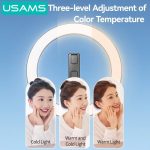 USAMS ZB323 10inch Live Stream Stand with Fill Light - Image 6