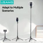 USAMS ZB323 10inch Live Stream Stand with Fill Light - Image 3