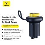Baseus GoTrip DT1 Double-Headed Car Safety Hammer