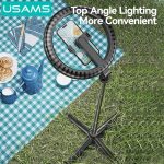 USAMS ZB323 10inch Live Stream Stand with Fill Light - Image 7