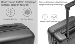 Xiaomi 90 Points 20 Inch Metal Spinner Wheel Luggage Suitcase - Image 4