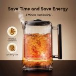 Oraimo FastBrew Fast Smart 1.7L 316 Stainless Steel Electric Kettle - Image 3