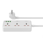 WiWU Cube GaN Power Strip 7-in-1 Hub with 30W USB-C Fast Charging - Image 3