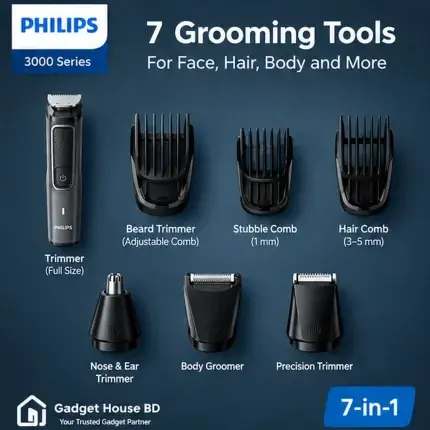 Philips MG3911/15 Seven Grooming Tools and Attachments